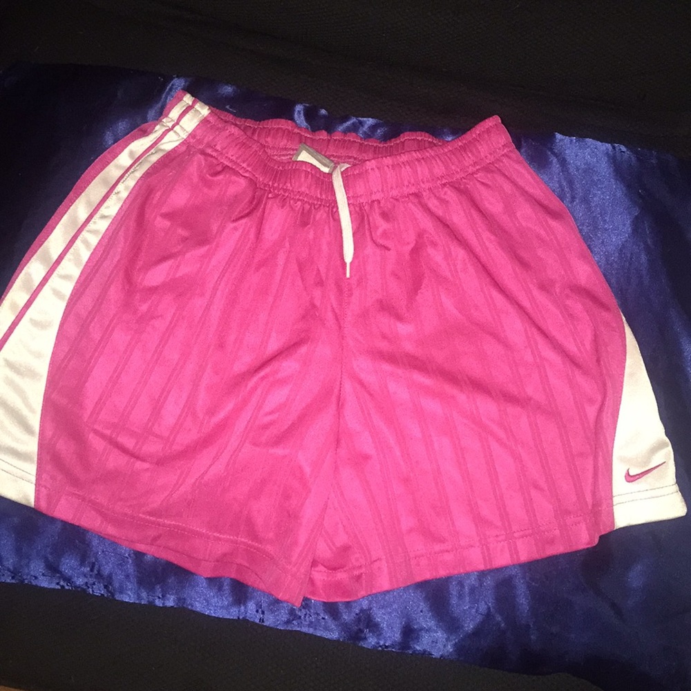 Pink Nike Gym Shorts